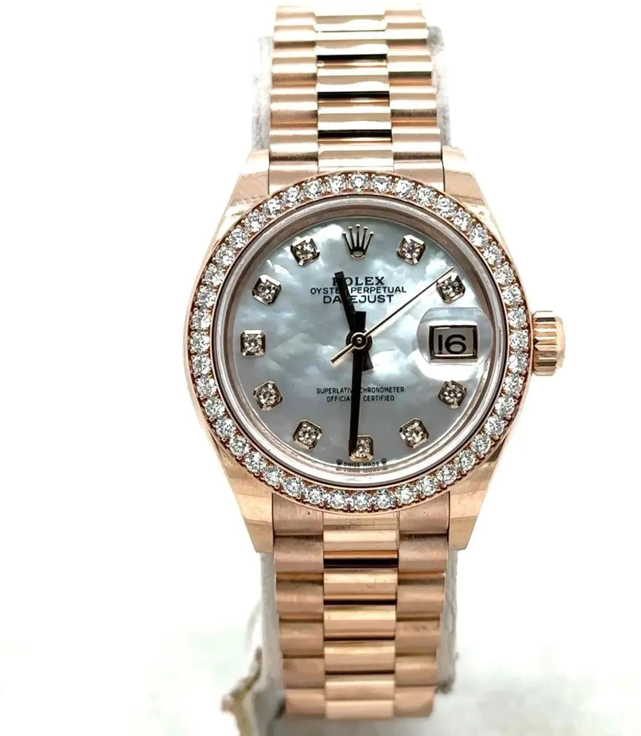 Rolex Lady-Datejust 279135RBR-0010 28mm Everose gold Pink