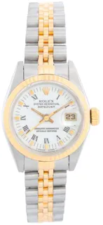 Rolex Lady-Datejust 69173 Stainless steel White