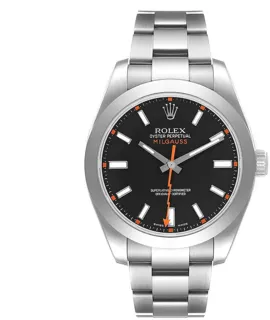 Rolex Milgauss 116400-0001 Stainless steel Black