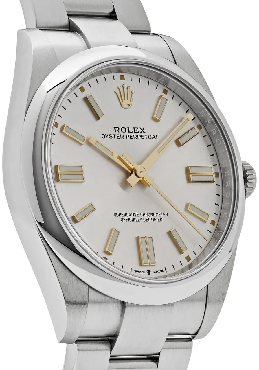 Rolex Oyster Perpetual 124300-0001 41mm Oystersteel Silver 2