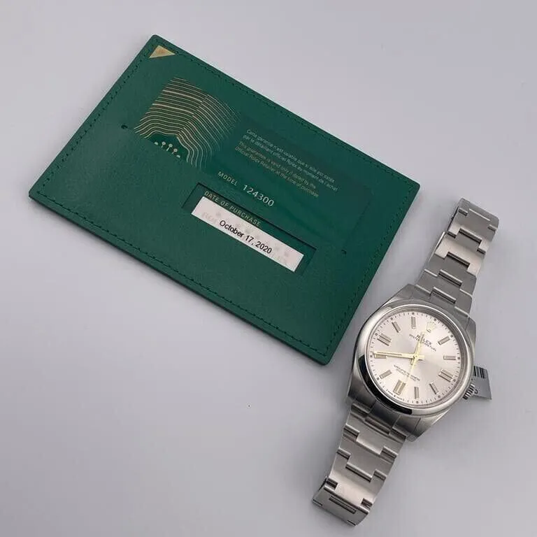 Rolex Oyster Perpetual 124300-0001 41mm Oystersteel Silver 4