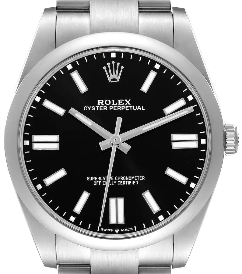 Rolex Oyster Perpetual 124300-0002 41mm Oystersteel Black