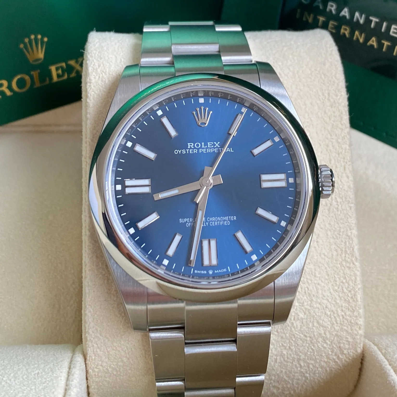 Rolex Oyster Perpetual 124300-0003 41mm Oystersteel Blue