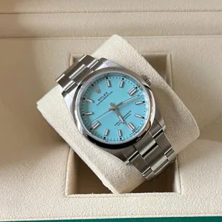 Rolex Oyster Perpetual 126000-0006 Stainless steel Blue