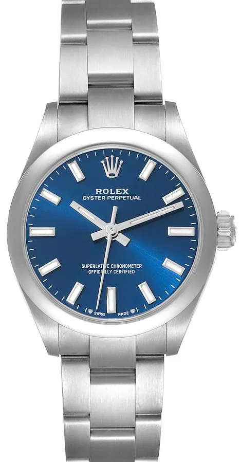 Rolex Oyster Perpetual 276200-0003 28mm Oystersteel Blue