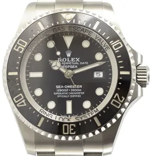 Rolex Sea-Dweller Deepsea 126660-0001 Stainless steel Black