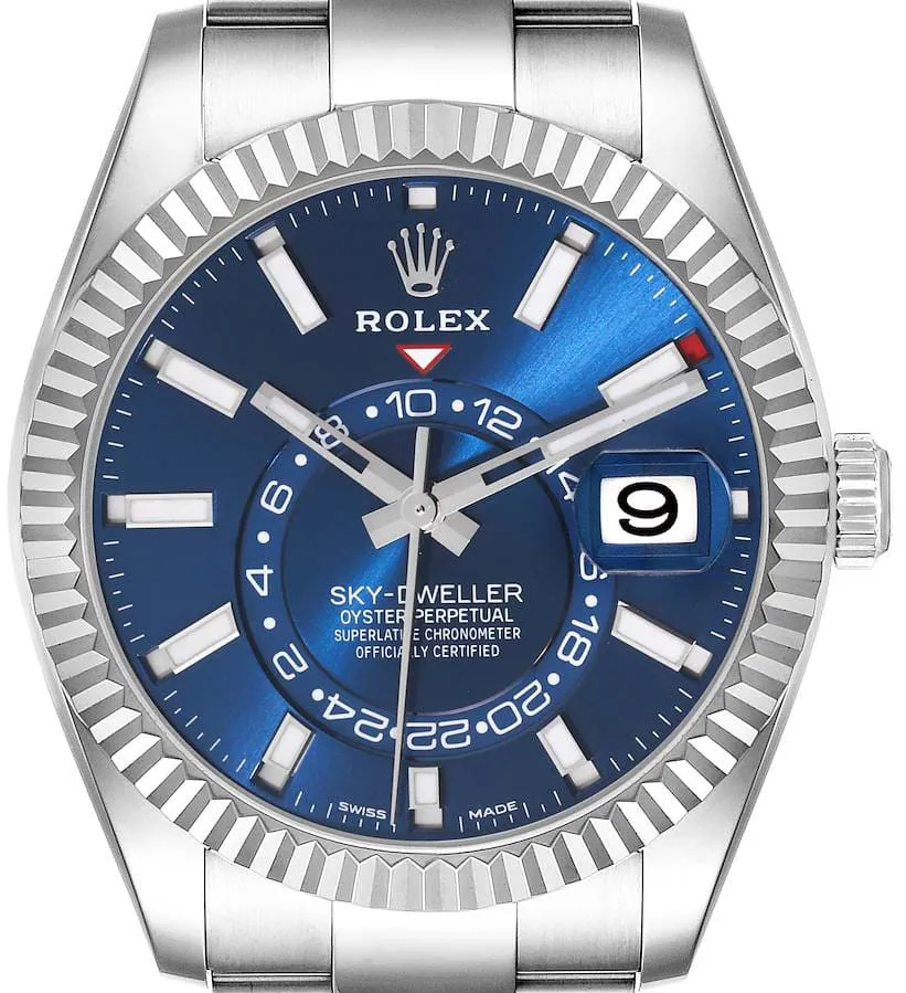 Rolex Sky-Dweller 326934-0003 42mm Steel Blue