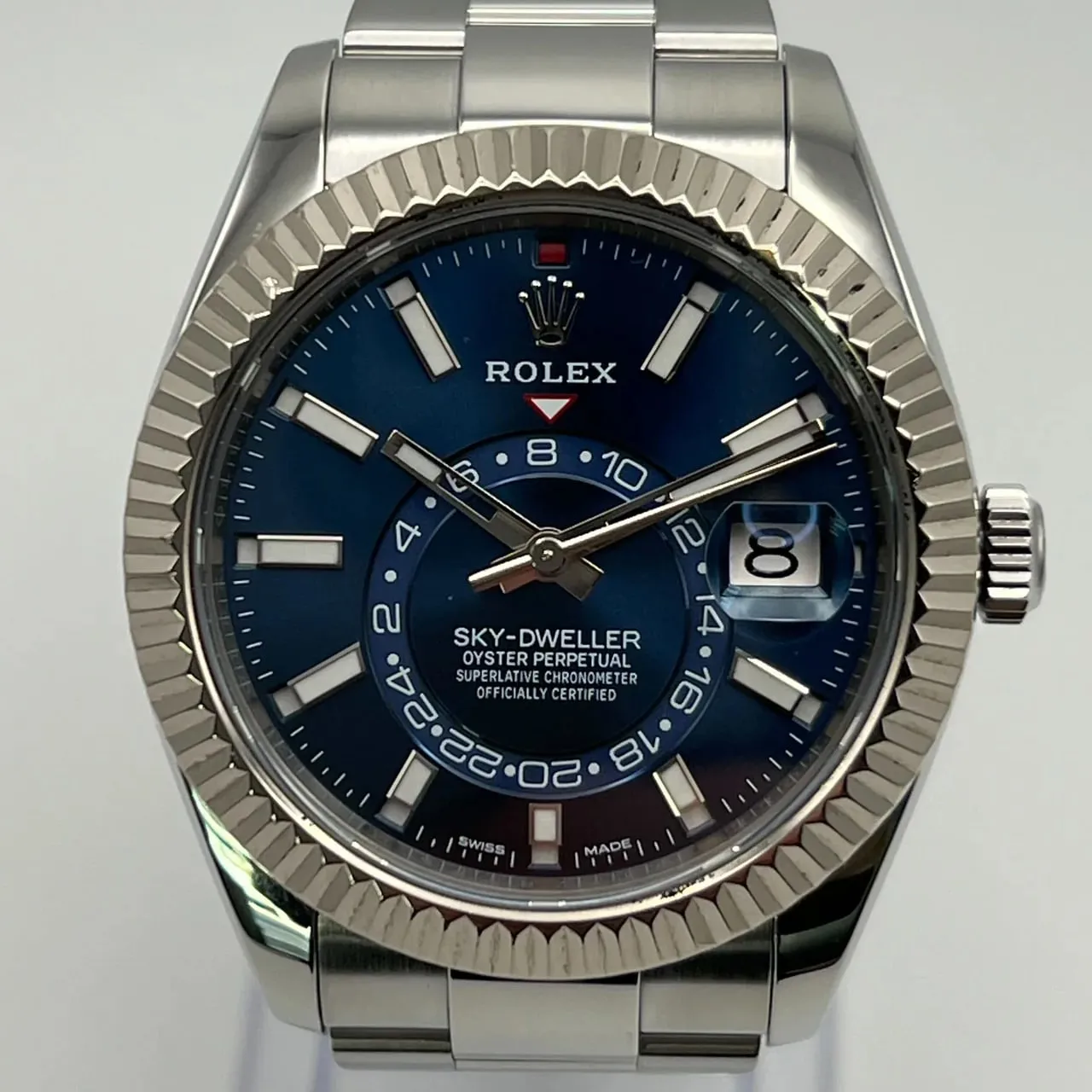 Rolex Sky-Dweller 326934-0003 42mm Steel Blue
