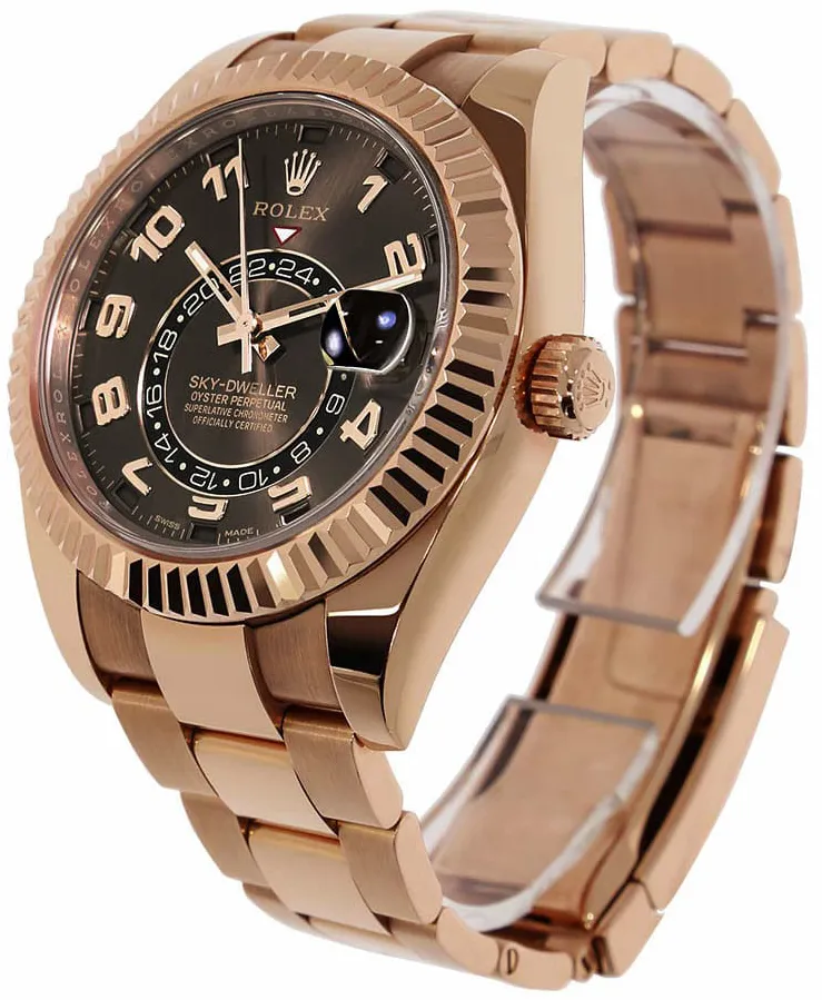 Rolex Sky-Dweller 326935-0003 42mm Rose gold Brown 1