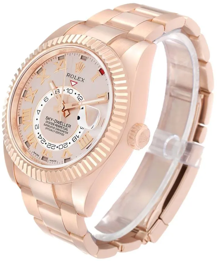 Rolex Sky-Dweller 326935-0004 42mm Rose gold Pink 2