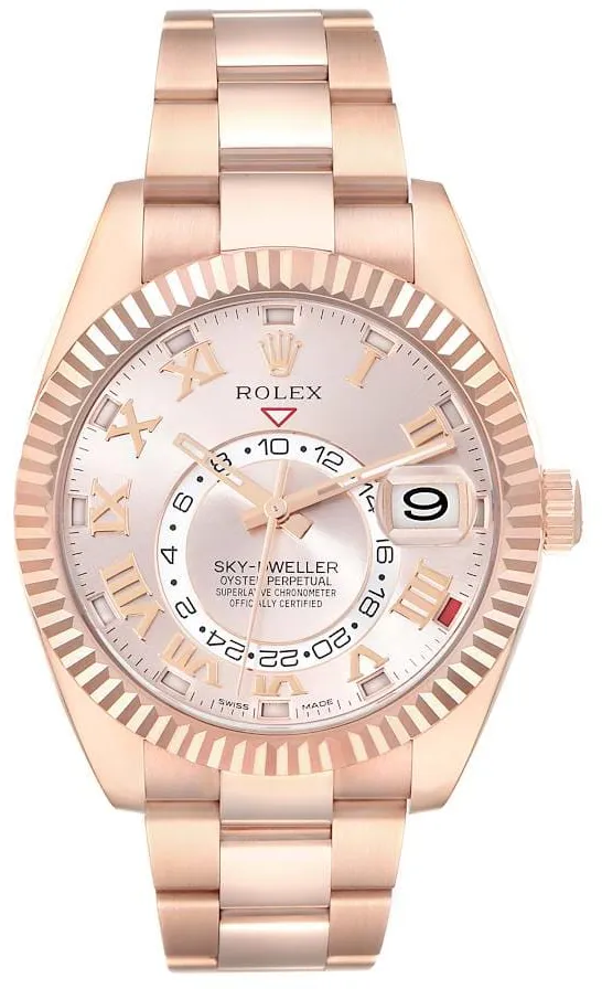 Rolex Sky-Dweller 326935-0004 42mm Rose gold Pink