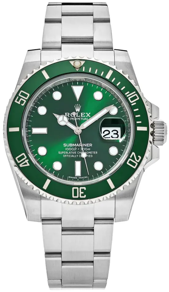 Rolex Submariner 116610LV 40mm Steel Green