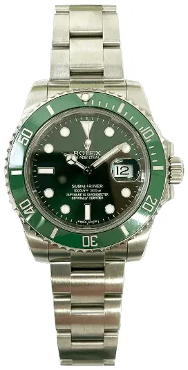 Rolex Submariner 116610LV 40mm Steel Green