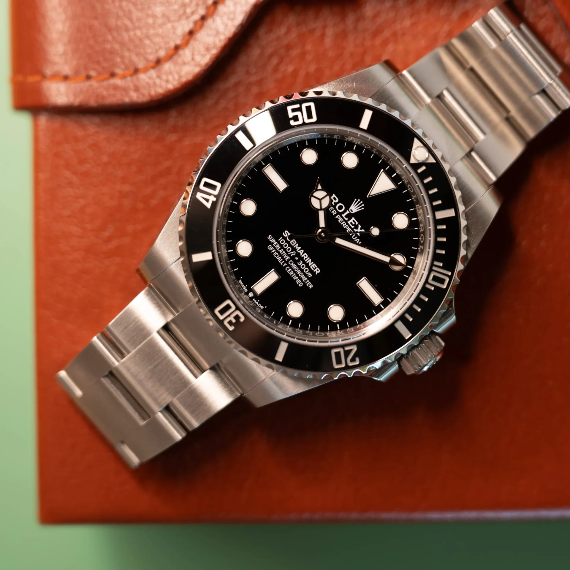 Rolex Submariner 124060-0001 41mm Oystersteel Black