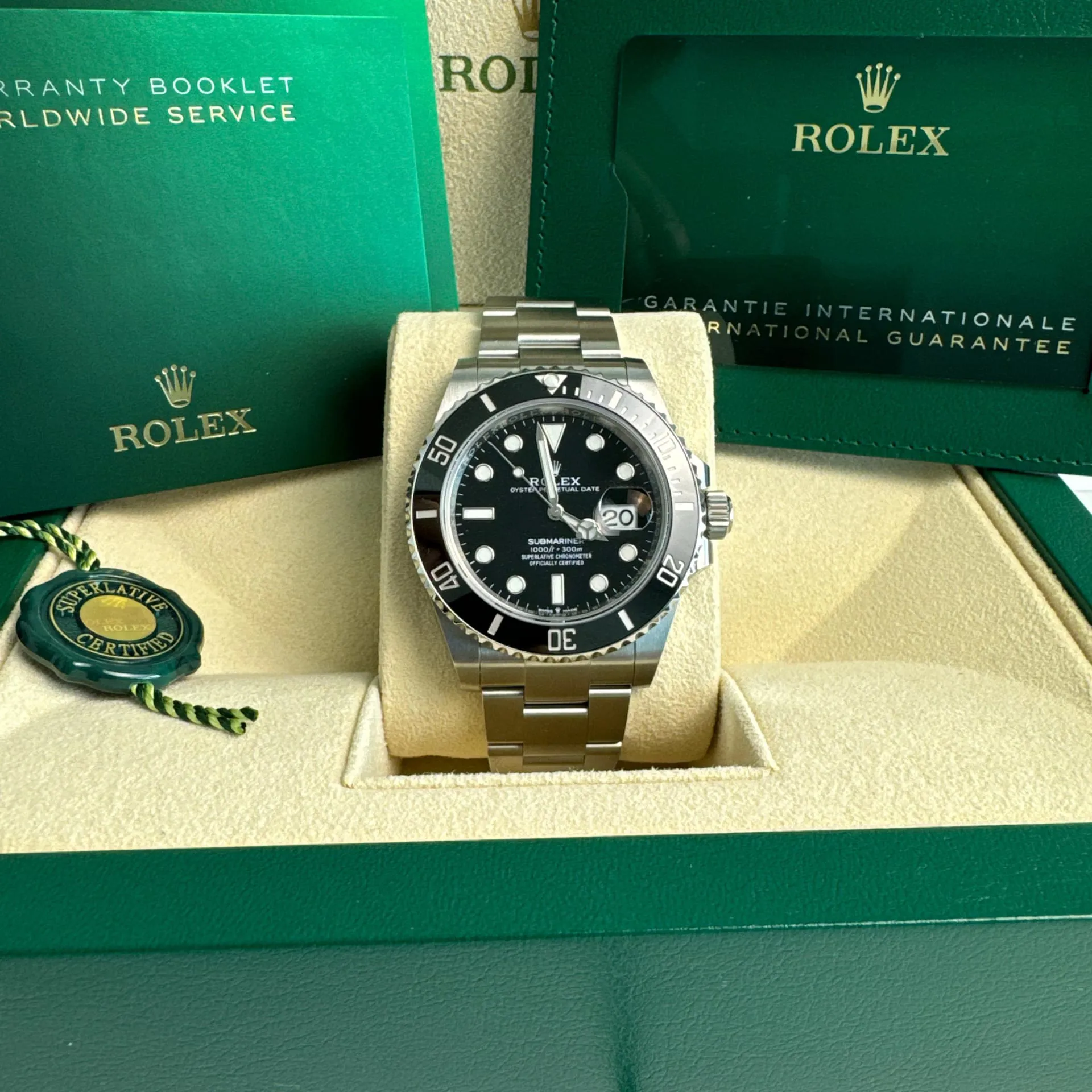 Rolex Submariner 126610LN-0001 41mm Oystersteel Black