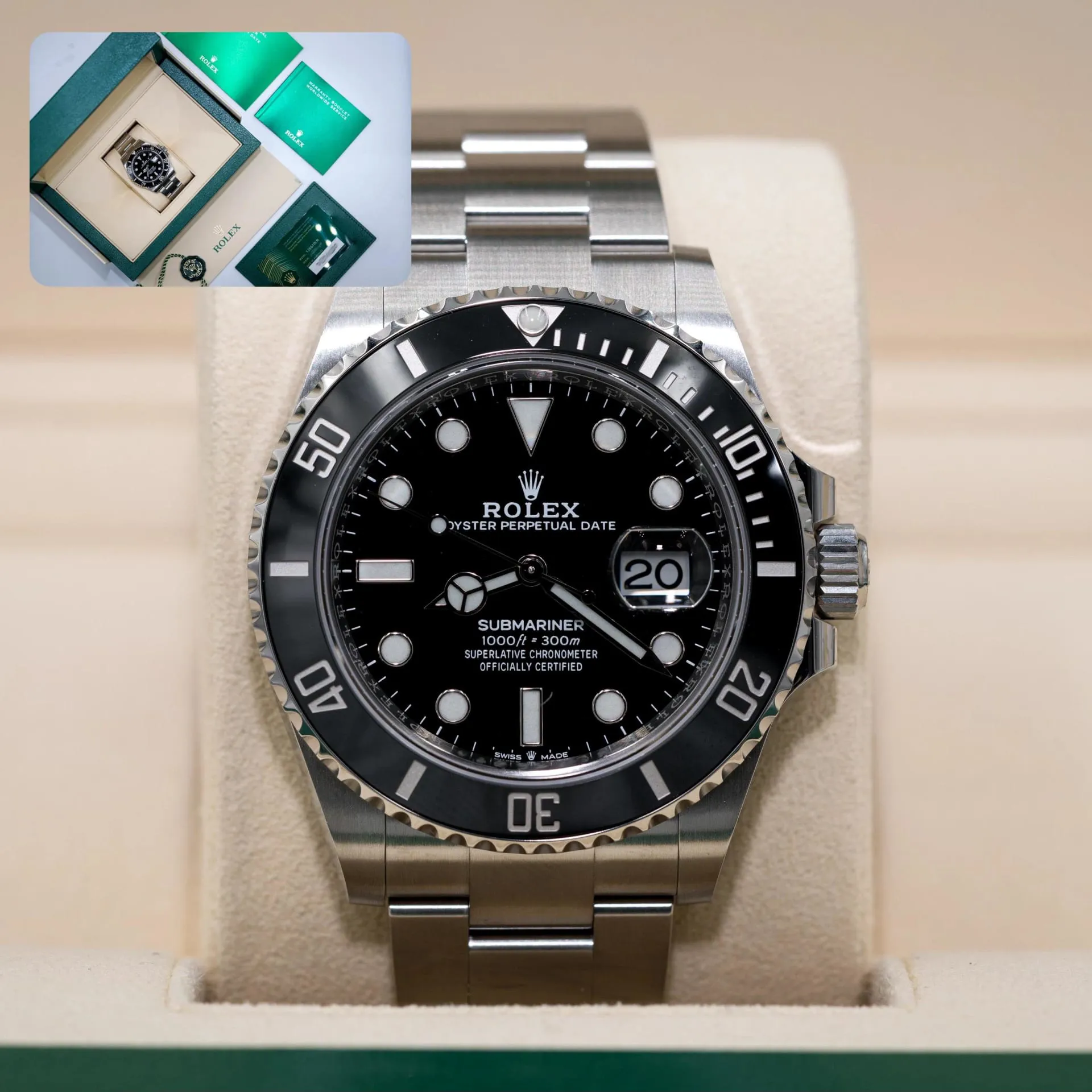 Rolex Submariner 126610LN-0001 41mm Oystersteel Black