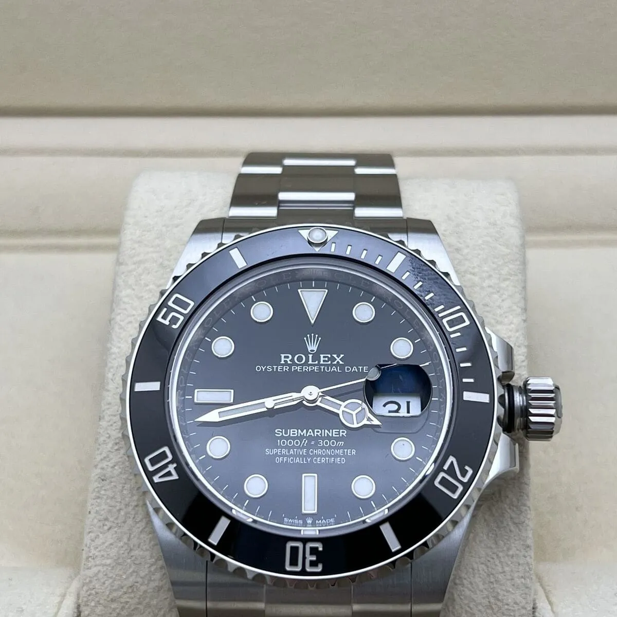 Rolex Submariner 126610LN-0001 41mm Oystersteel Black