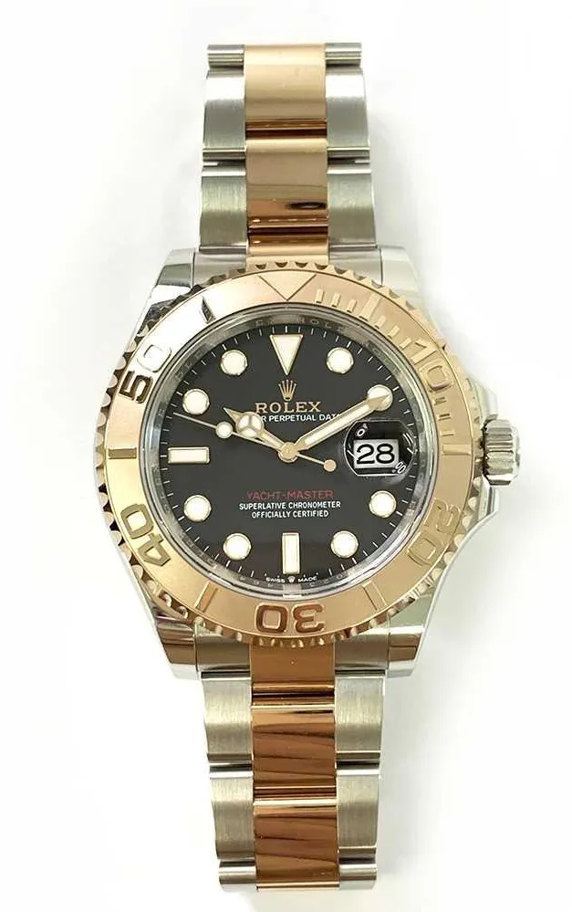 Rolex Yacht-Master 126621-0002 40mm Oystersteel and Everose gold Black