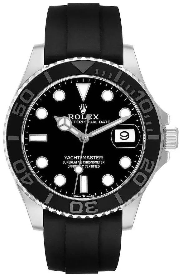 Rolex Yacht-Master 226659-0002 42mm 18k white gold Black