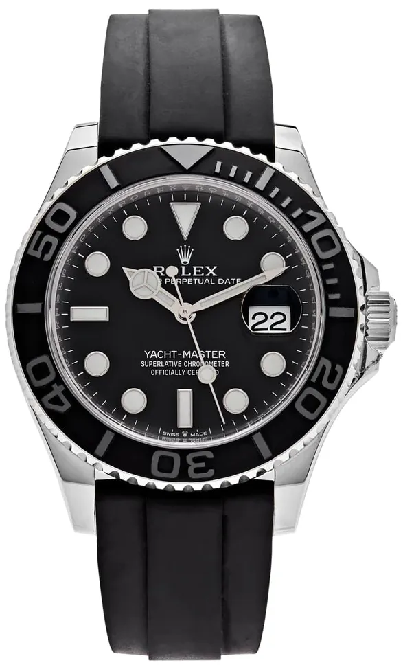 Rolex Yacht-Master 226659-0002 42mm 18k white gold Black