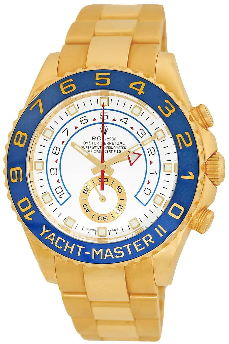 Rolex Yacht-Master II 116688-0001 44mm Yellow gold White