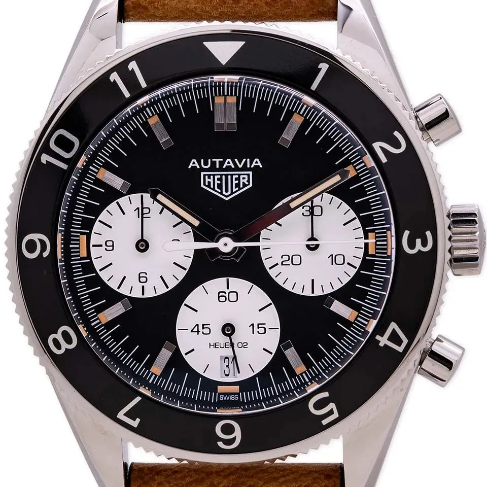 TAG Heuer Autavia CBE2110.FC8226 42mm Stainless steel Black