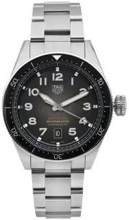 TAG Heuer Autavia WBE5114.EB0173 Stainless steel Black