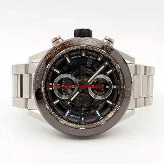 TAG Heuer Carrera Calibre HEUER 01 CAR201U.BA0766 Stainless steel Skeletonized