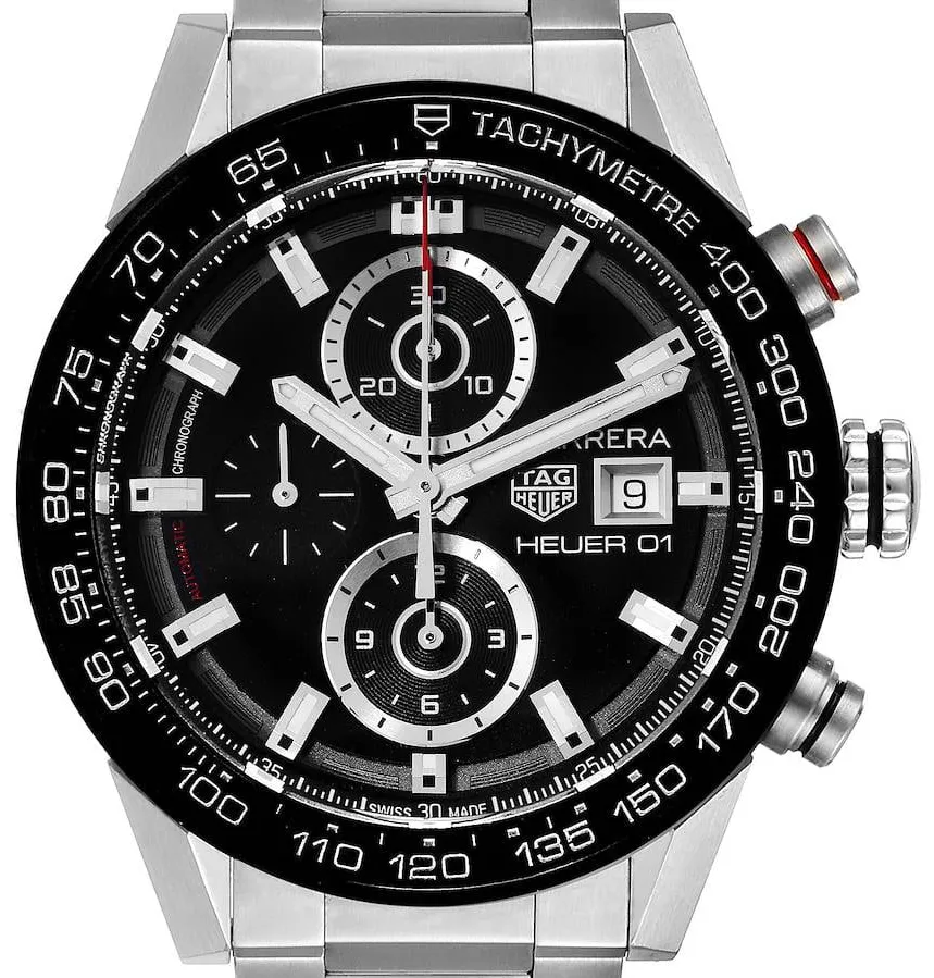 TAG Heuer Carrera Calibre HEUER 01 CAR201Z.BA0714 43mm Ceramic Black