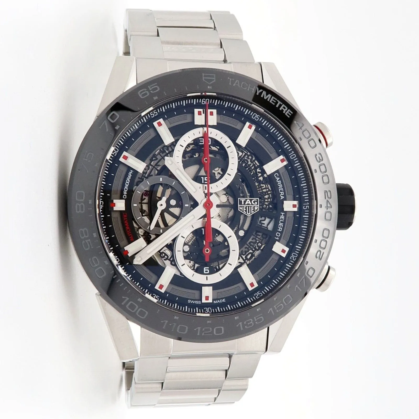 TAG Heuer Carrera CAR2A1W.BA0703 45mm Ceramic Skeleton