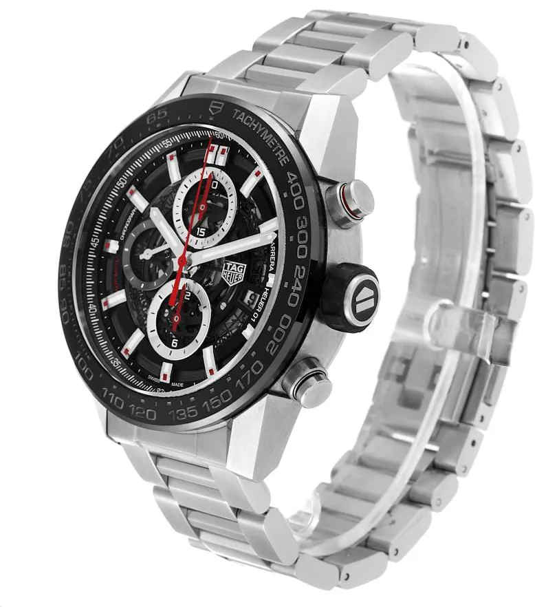 TAG Heuer Carrera CAR2A1W.BA0703 45mm Ceramic Skeleton 3