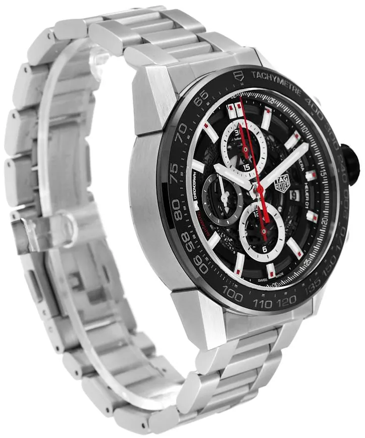 TAG Heuer Carrera CAR2A1W.BA0703 45mm Ceramic Skeleton 1