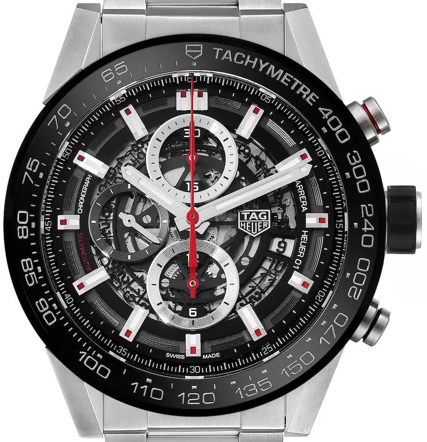 TAG Heuer Carrera CAR2A1W.BA0703 45mm Ceramic Skeleton