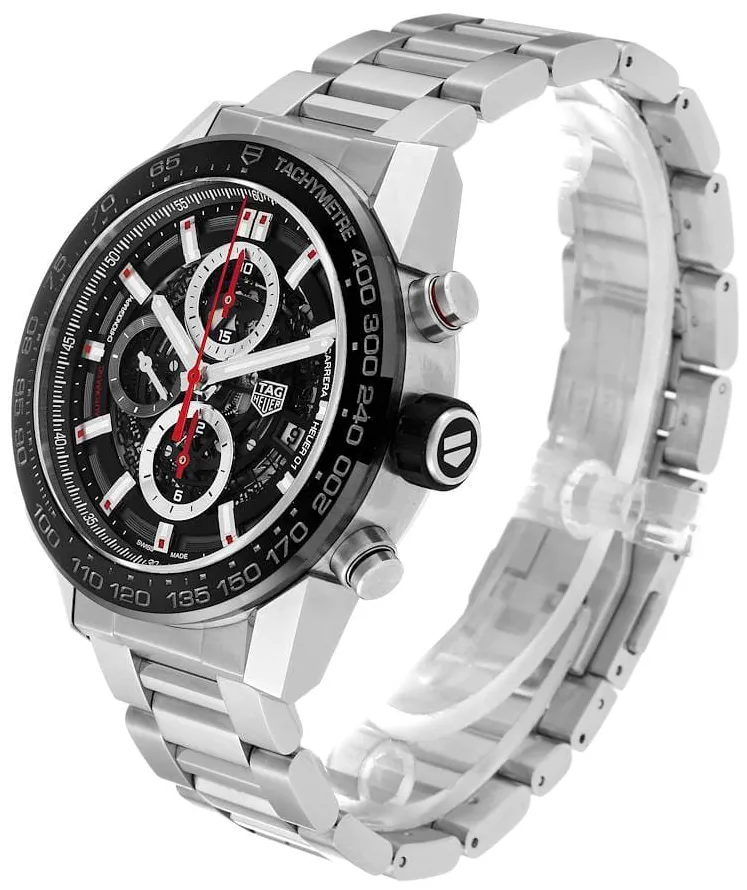 TAG Heuer Carrera CAR2A1W.BA0703 45mm Ceramic Skeleton 7