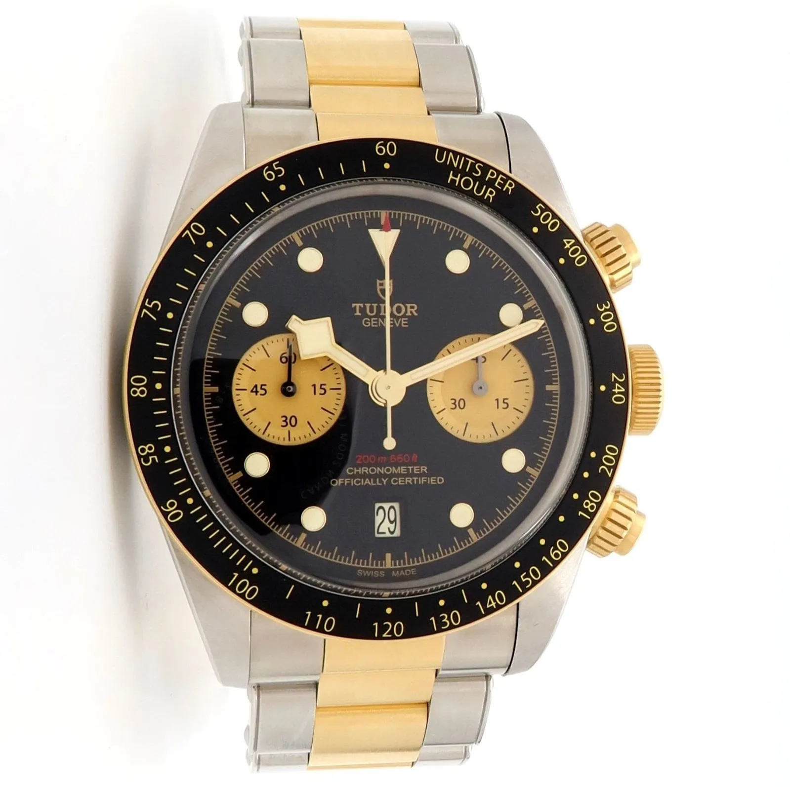 Tudor Black Bay Chrono S&G M79363N-0001 41mm Stainless steel Black