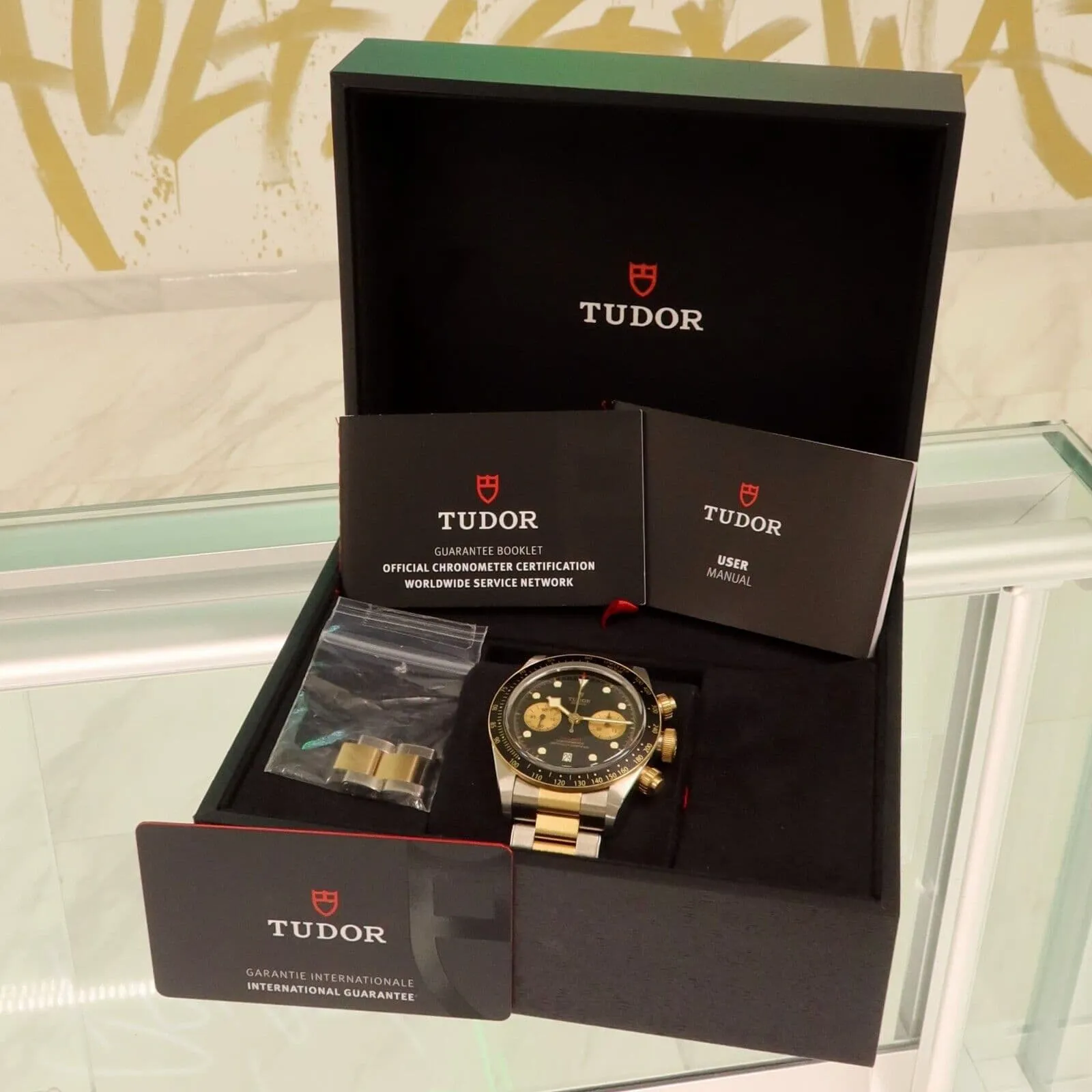 Tudor Black Bay Chrono S&G M79363N-0001 41mm Stainless steel Black 1