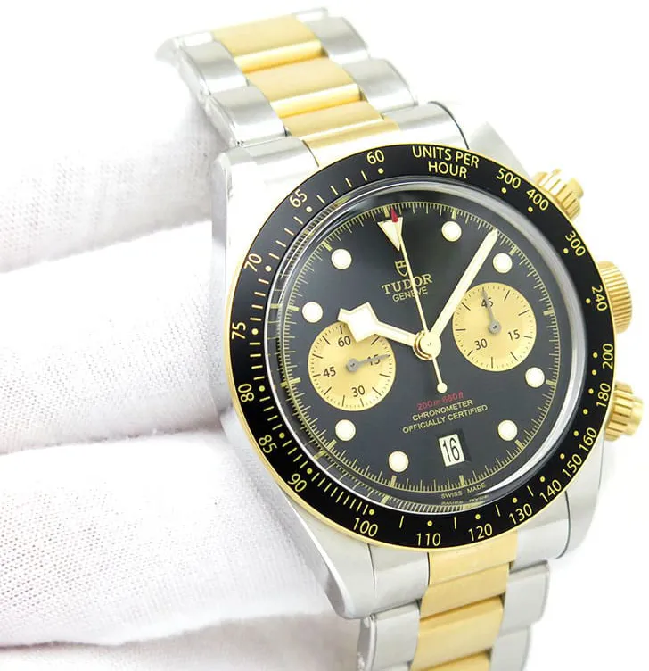 Tudor Black Bay Chrono S&G M79363N-0001 41mm Stainless steel Black