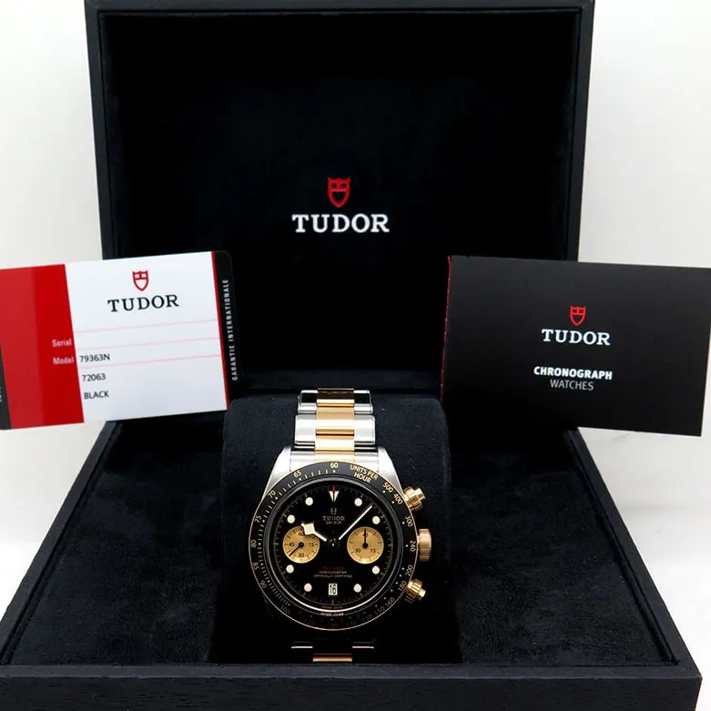 Tudor Black Bay Chrono S&G M79363N-0001 41mm Stainless steel Black 4