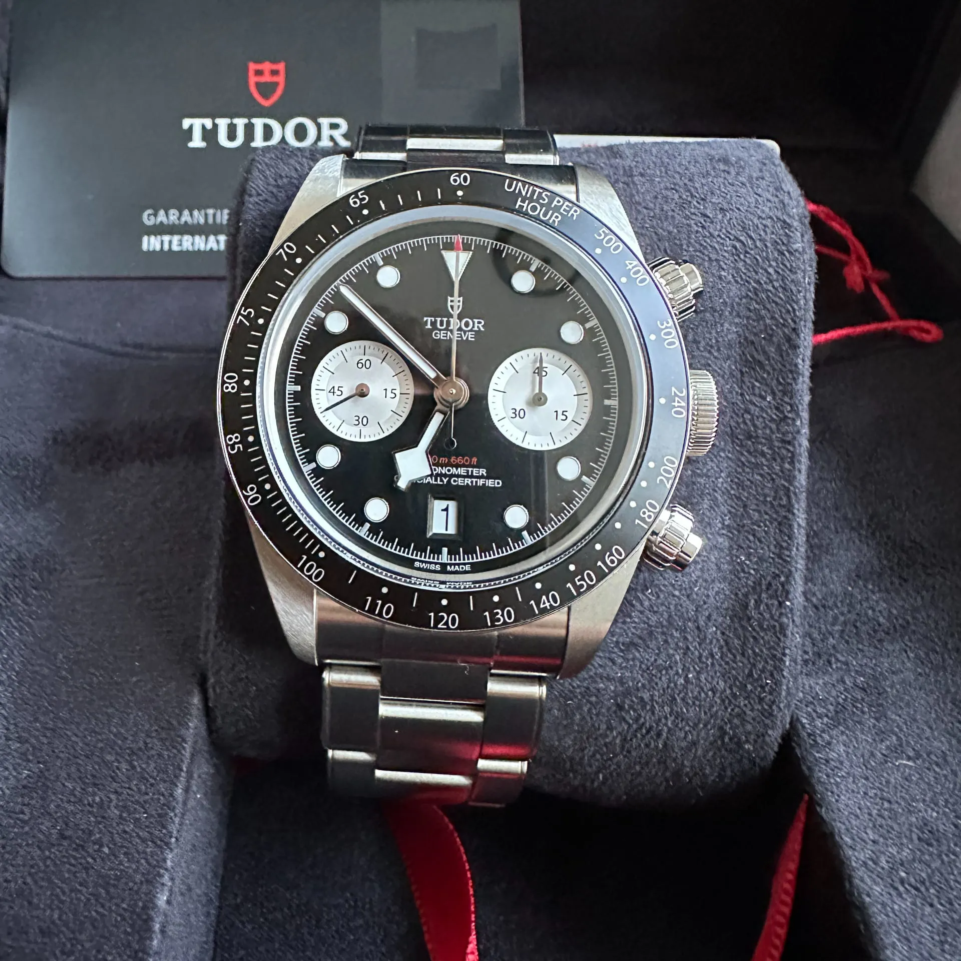 Tudor Black Bay M79360N-0001 41mm Stainless steel Black