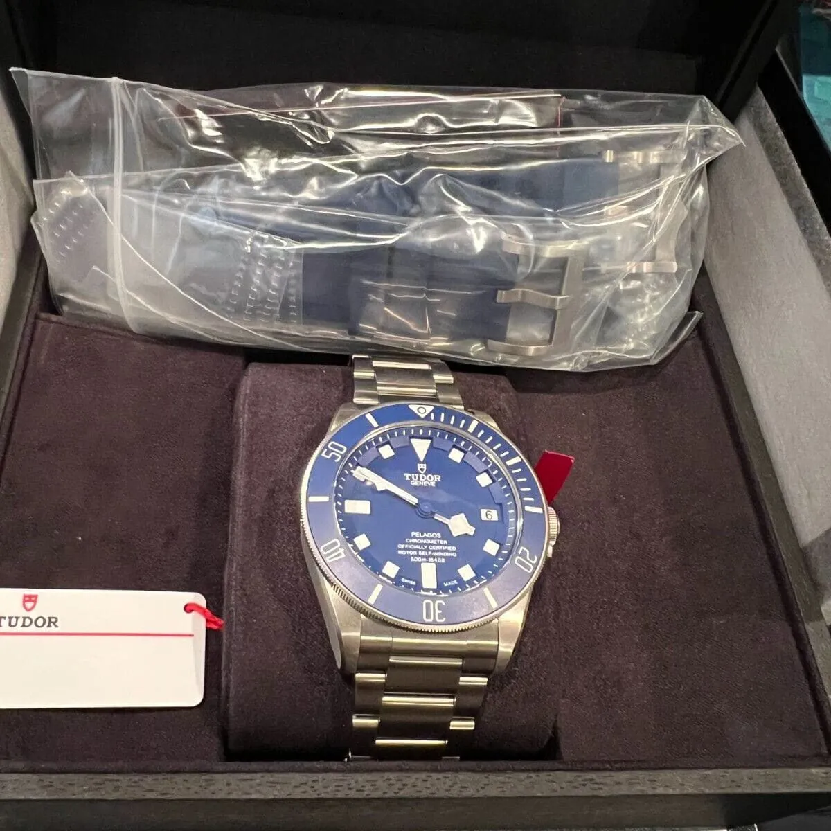 Tudor Pelagos M25600TB-0001 42mm Titanium and Stainless steel Blue