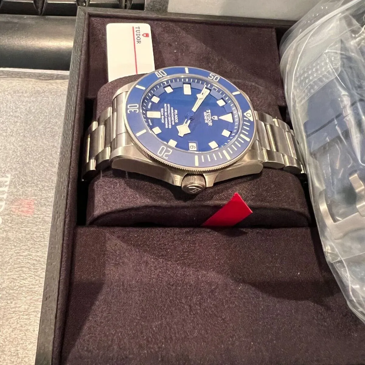 Tudor Pelagos M25600TB-0001 42mm Titanium and Stainless steel Blue 4