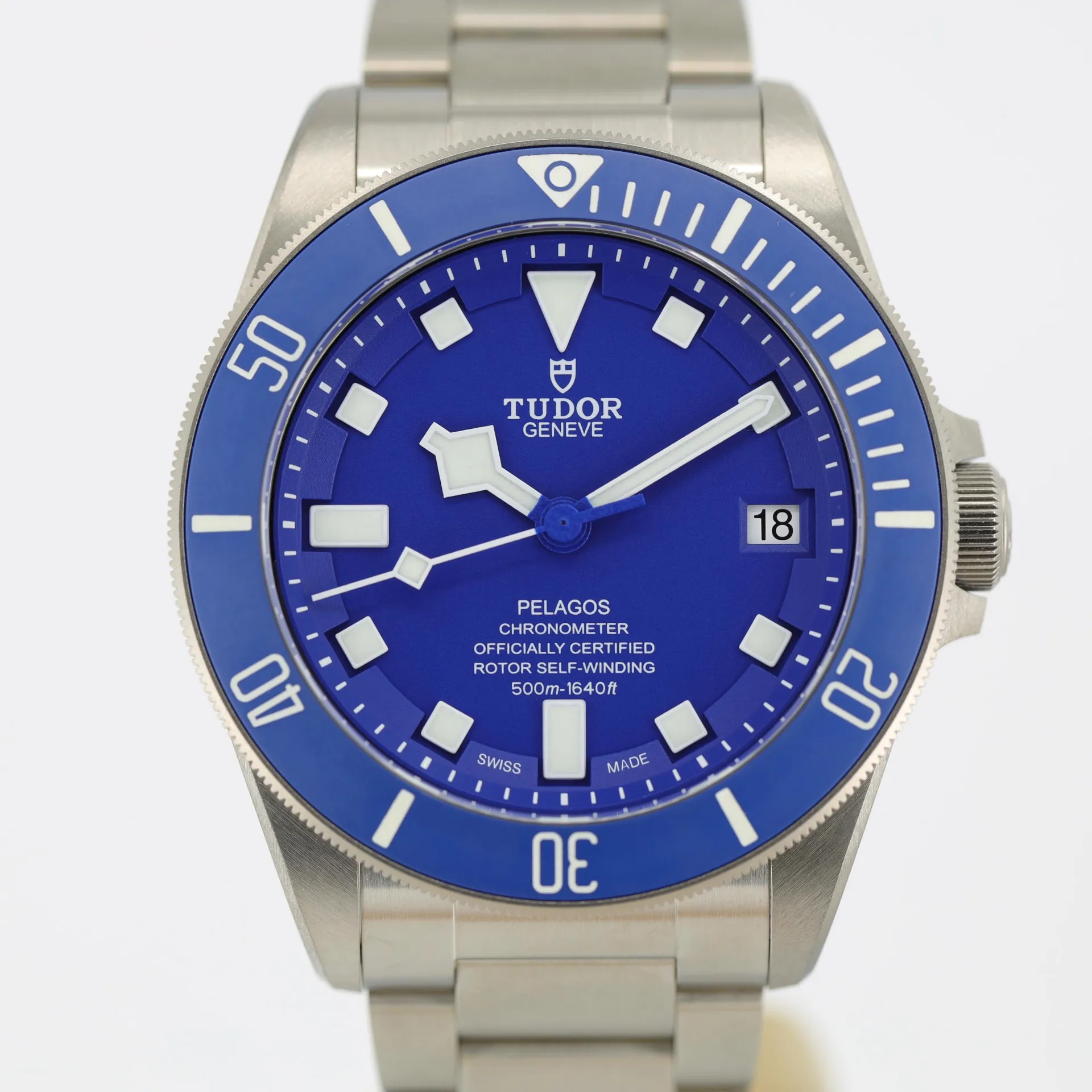 Tudor Pelagos M25600TB-0001 42mm Titanium and Stainless steel Blue