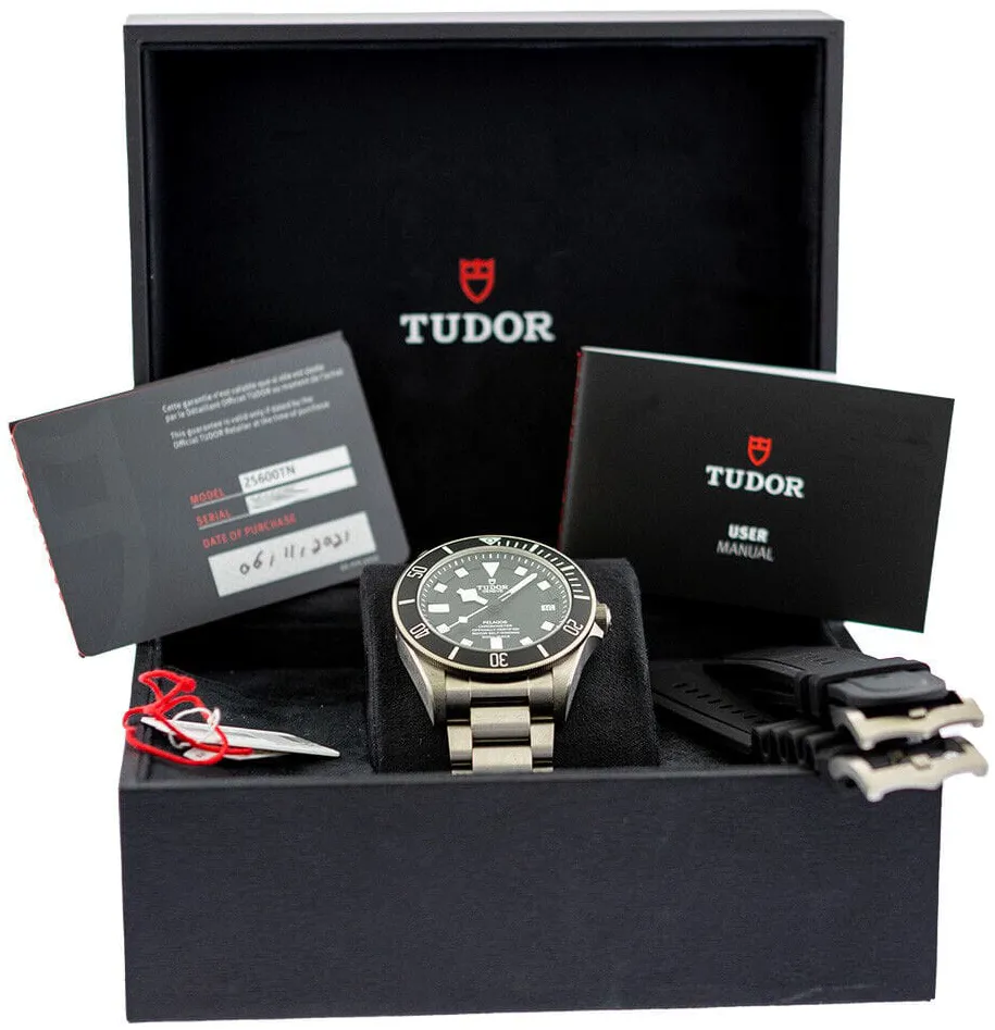 Tudor Pelagos M25600TN-0001 42mm Titanium and Stainless steel Black 1