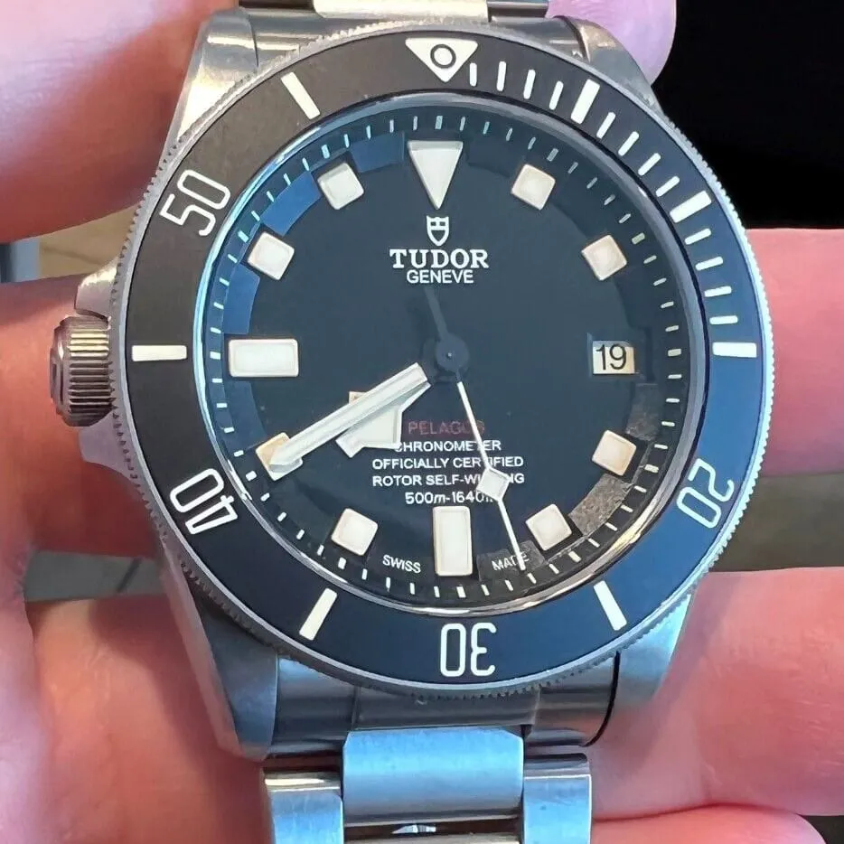 Tudor Pelagos M25610TNL-0001 42mm Titanium and Stainless steel Black