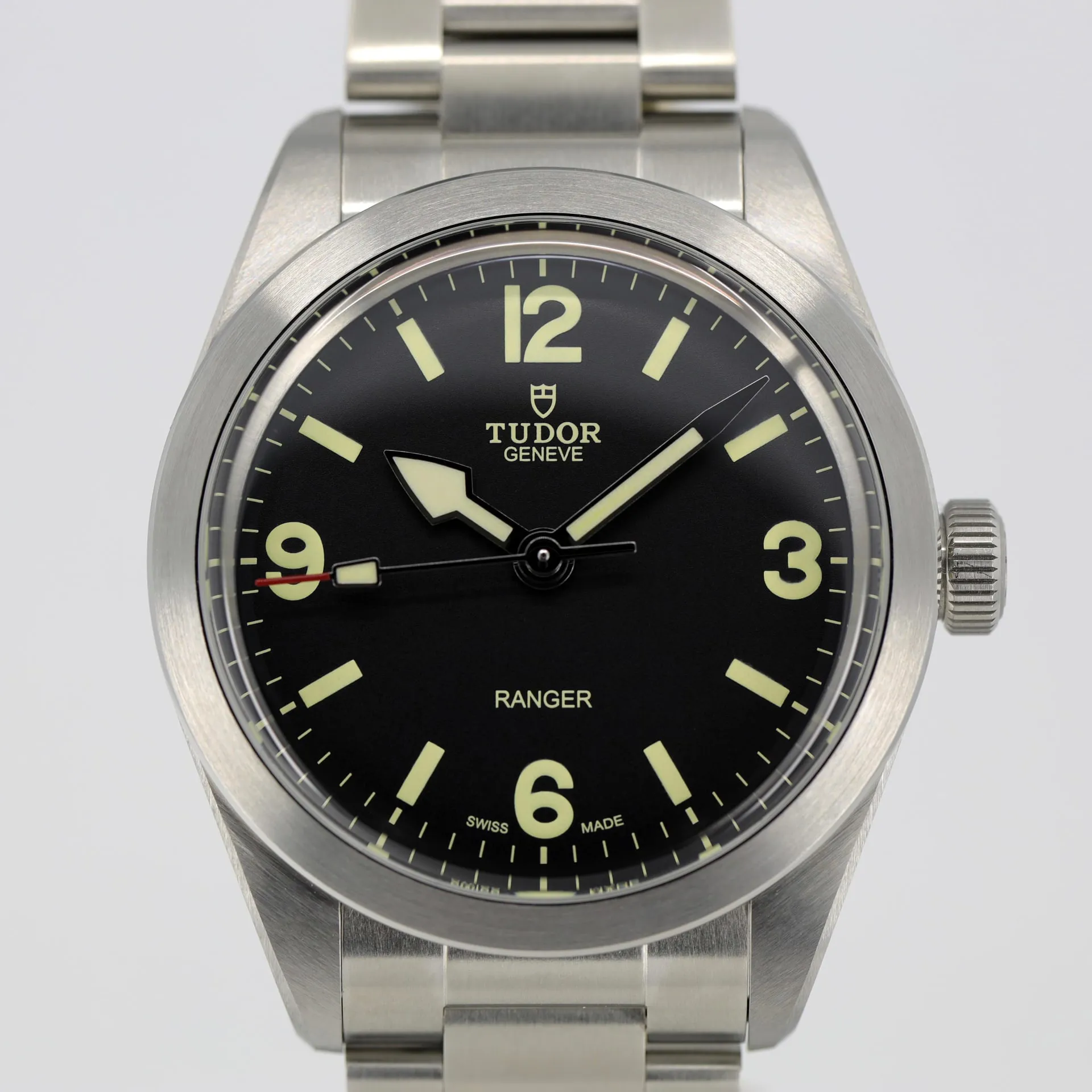 Tudor Ranger M79950-0001 39mm Steel Black