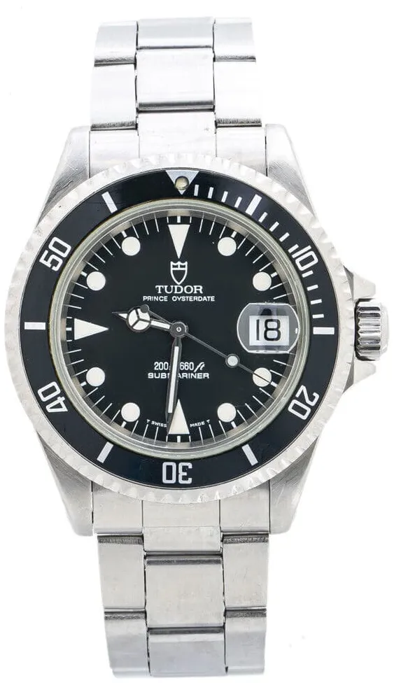 Tudor Submariner 79190 40mm Stainless steel Black