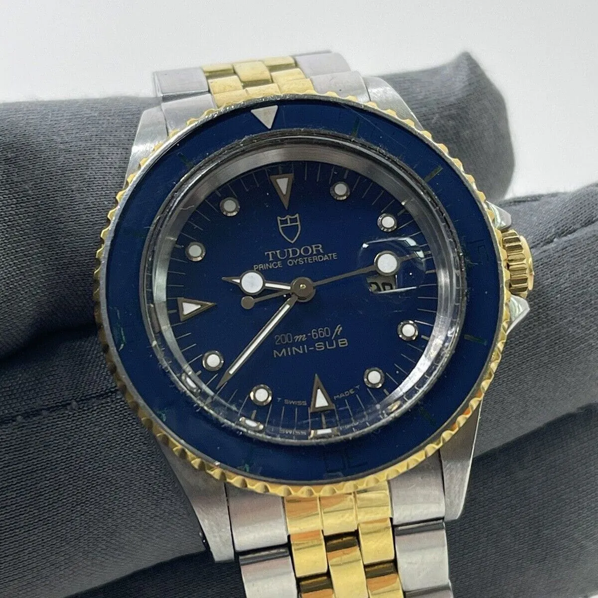 Tudor Submariner 94401 33mm Stainless steel Blue 3