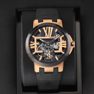 Ulysse Nardin Executive 1712-139 Rose gold Skeletonized