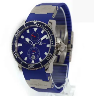 Ulysse Nardin Maxi Marine Diver 260-32-3A White gold Blue