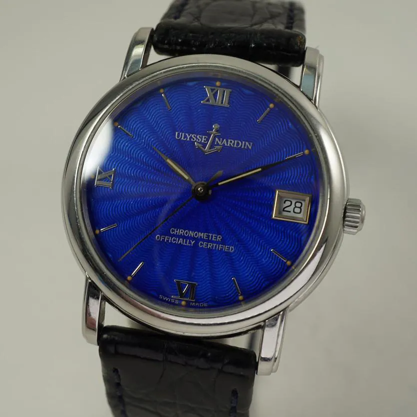 Ulysse Nardin San Marco 133-88-9 33mm Stainless steel Blue